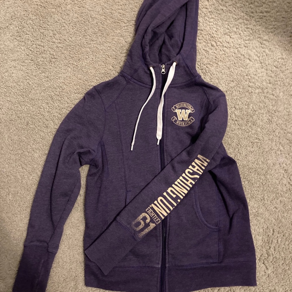 Washington Huskies Zipup Hoodie